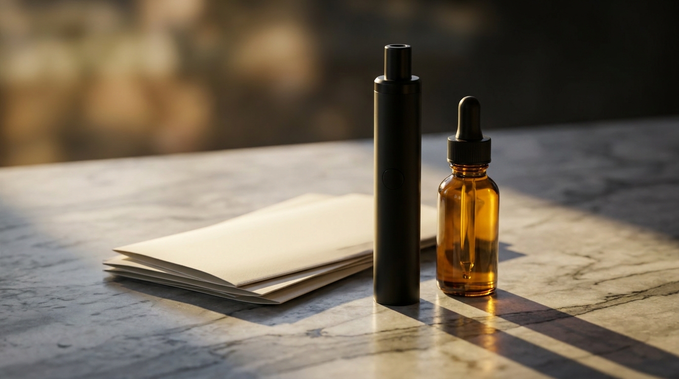 Cartouche de CBD légal avec certificat d'analyse et taux de THC inférieur à 0,3%